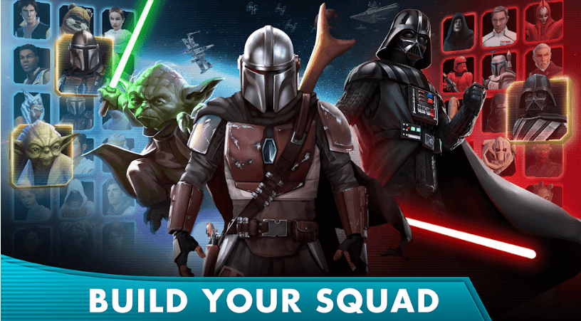 Star Wars Galaxy of Heroes Mod Apk features